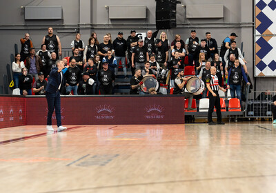 LBL 1/2 fināls 1. spēle: VALMIERA GLASS VIA : Rīgas Zeļļi Sefinance