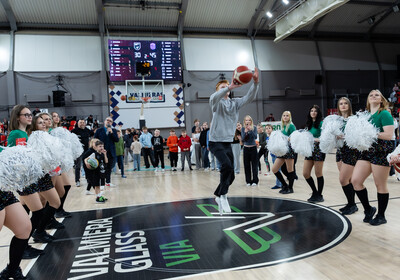 LBL 1/2 fināls 1. spēle: VALMIERA GLASS VIA : Rīgas Zeļļi Sefinance