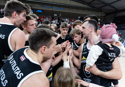 LBL 1/2 fināls 1. spēle: VALMIERA GLASS VIA : Rīgas Zeļļi Sefinance