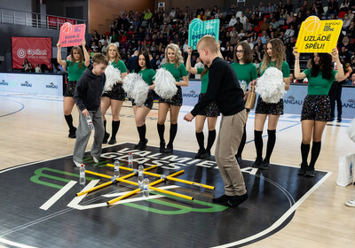 LBL 1/2 fināls 1. spēle: VALMIERA GLASS VIA : Rīgas Zeļļi Sefinance