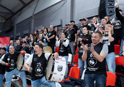 LBL 1/2 fināls 1. spēle: VALMIERA GLASS VIA : Rīgas Zeļļi Sefinance