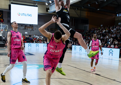 LBL 1/2 fināls 1. spēle: VALMIERA GLASS VIA : Rīgas Zeļļi Sefinance