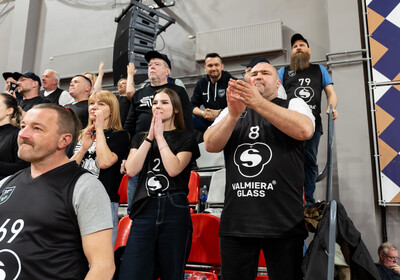 LBL 1/2 fināls 1. spēle: VALMIERA GLASS VIA : Rīgas Zeļļi Sefinance