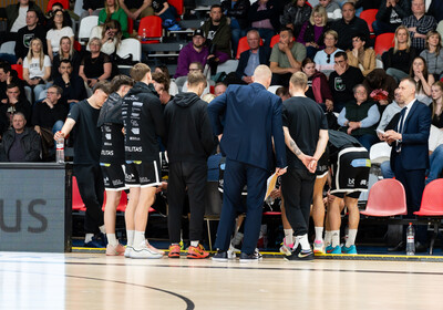 LBL 1/2 fināls 1. spēle: VALMIERA GLASS VIA : Rīgas Zeļļi Sefinance