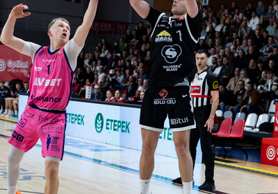 LBL 1/2 fināls 1. spēle: VALMIERA GLASS VIA : Rīgas Zeļļi Sefinance