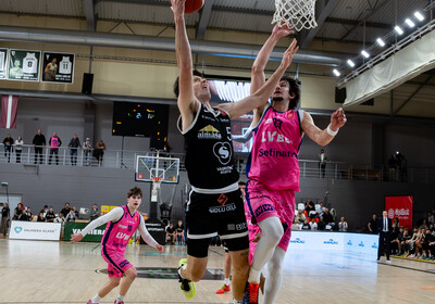 LBL 1/2 fināls 3. spēle: VALMIERA GLASS VIA : Rīgas Zeļļi/Sefinance