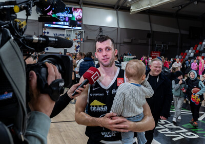LBL 1/2 fināls 3. spēle: VALMIERA GLASS VIA : Rīgas Zeļļi/Sefinance
