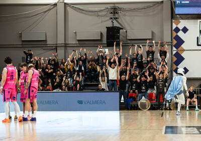 LBL 1/2 fināls 5.spēle: VALMIERA GLASS VIA : Rīgas Zeļļi/Sefinance