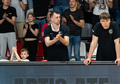 LBL 1/2 fināls 5.spēle: VALMIERA GLASS VIA : Rīgas Zeļļi/Sefinance