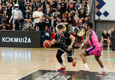 LBL 1/2 fināls 5.spēle: VALMIERA GLASS VIA : Rīgas Zeļļi/Sefinance
