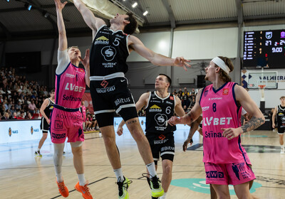 LBL 1/2 fināls 5.spēle: VALMIERA GLASS VIA : Rīgas Zeļļi/Sefinance