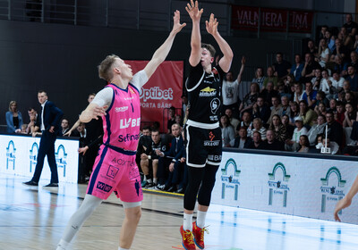 LBL 1/2 fināls 5.spēle: VALMIERA GLASS VIA : Rīgas Zeļļi/Sefinance