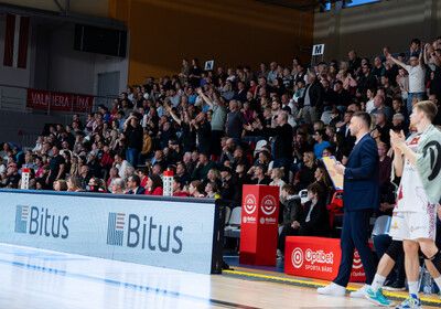 LBL FINĀLS 1.spēle, VALMIERA GLASS VIA : BK Ventspils