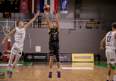 Eiropas Ziemeļu basketbola līga: VALMIERA GLASS VIA : BK LIEPĀJA, 20.10.20201.