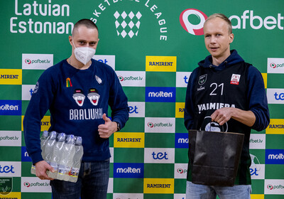 LAT-EST: VALMIERA GLASS VIA - KK Viimsi/Sportland