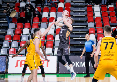 Eiropas Ziemeļu basketbola līga: VALMIERA GLASS VIA : Siauliai-7bet  02.02.2022.