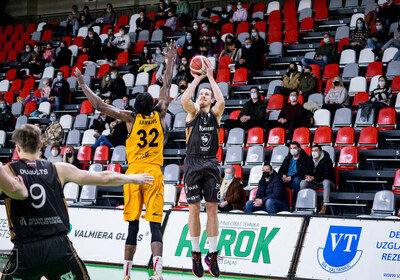 Eiropas Ziemeļu basketbola līga: VALMIERA GLASS VIA : Siauliai-7bet  02.02.2022.