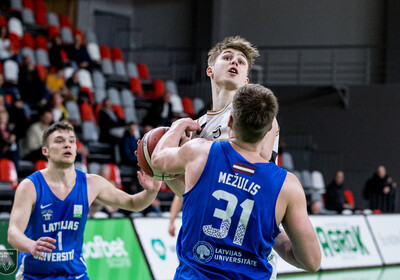 LBL, Play-off: VALMIERA GLASS VIA - Latvijas Universitāte