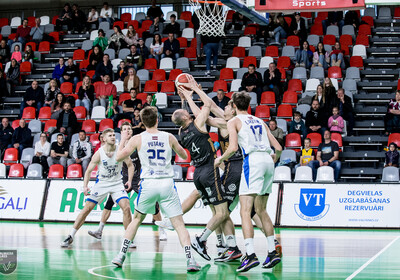 LBL, Play-off: VALMIERA GLASS VIA - Latvijas Universitāte